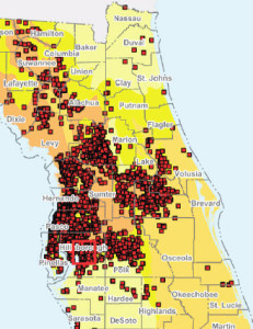 pasco county sinkhole map Foundation Services Florida S Sinkhole Alley Foundation Services pasco county sinkhole map